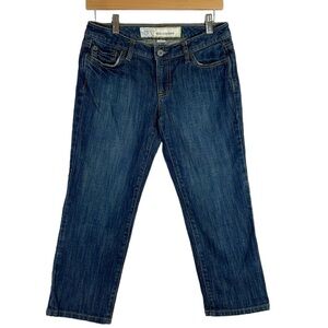 Ann Taylor LOFT Slim Cropped Women Jeans SZ 4P Stretch Capri